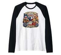 True Texas Pride U.S.A. 250th Anniversary Raglan Baseball Tee