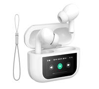 True Wireless Earbuds For Motorola Moto Edge 60/Edge 60 Pro/Edge 60 Stylus, Bluetooth 5.4 Earphones With LED Display, HD Calling, Type-C Fast Charging, 10m Range, 3.7 Hours Talk Time, Bass Earbuds