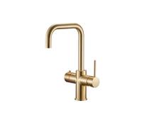 TrueCook Square 3in1 Boiling Water Kitchen Tap Kit Aquarius Gold One Size
