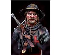 TRUEGRIS 1/10 Ancient European Warrior Bust Resin Model Kit Unpainted and Unassembled Resin Model //J8D5xT6