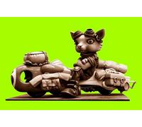 TRUEGRIS 1/22 Sci-Fi Orc Soldier Resin Model Kit Unpainted and Unassembled Resin Soldier Model //d1v4J1