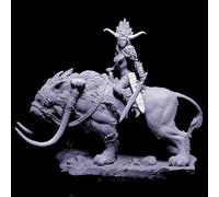 TRUEGRIS 1/24 Ancient Female Warrior Resin Model Kit Unpainted and Unassembled Resin Model Kit //J5v3X14