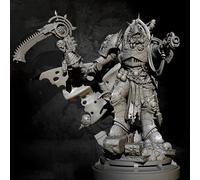 TRUEGRIS 1/24 Ancient Hell Warrior Soldier Resin Model Kit Unpainted and Unassembled Resin Model Kit //YF8C3v10