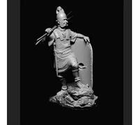 TRUEGRIS 1/24 scale ancient European warrior resin model unassembled and unpainted //q9D4J1