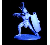 TRUEGRIS 1/24 scale ancient European warrior resin model unassembled and unpainted //q9D4J4