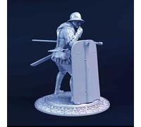 TRUEGRIS 1/24 scale ancient European warrior resin model unassembled and unpainted //q9D4J5