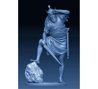 TRUEGRIS 1/24 Scale Ancient Warrior Soldier Resin Model Kit Unpainted and Unassembled Resin Model Kit//j9D7v102