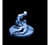 TRUEGRIS 1/24 scale sci-fi agent soldier resin model unassembled and unpainted //q9D3J3