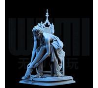TRUEGRIS 1/24 Sci-Fi Agent Female Warrior Resin Model Kit Unpainted and Unassembled //b9r7J8