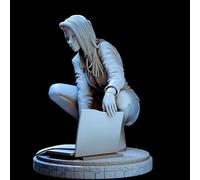 TRUEGRIS 1/24 Sci-Fi Agent Female Warrior Resin Model Kit Unpainted and Unassembled //b9r7J9