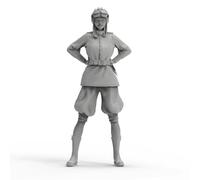 TRUEGRIS 1/24 Sci-Fi Female Agent Warrior Soldier Resin Model Kit Unpainted and Unassembled Resin Model Kit//K9C7v21