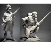 TRUEGRIS 1/32 World War I French soldier resin model kit, unpainted and unassembled (2 figures) //J9D3xT2