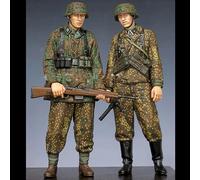 TRUEGRIS 1/35 Resin Model Kit of WWII German Soldiers Unpainted and Unassembled (2 Figures) //T8I6J105