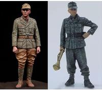 TRUEGRIS 1/35 Resin Model Kit of WWII German Soldiers Unpainted and Unassembled (2 Figures) //T8I6J312