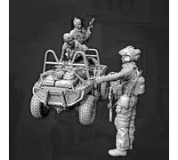 TRUEGRIS 1/35 Sci-Fi Female Agent Resin Model Kit Unpainted and Unassembled Resin Soldier Model //d1v2J11