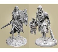 TRUEGRIS 1/35 Sci-Fi Zombie Warrior Resin Model Kit, Unpainted and Unassembled Resin Soldier Model (2 people) //l7c9J32