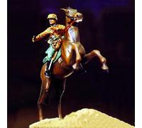 TRUEGRIS 1/35 WWII German Cavalry Resin Model Kit Unpainted and Unassembled (with Horse) //V3j7c1