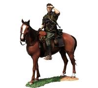TRUEGRIS 1/35 WWII German Cavalry Resin Model Kit Unpainted and Unassembled (with Horse) //V3j7c2