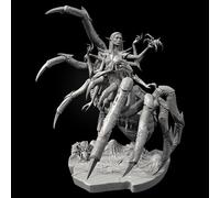 TRUEGRIS 105mm Ancient Hell Female Warrior Soldier Resin Soldier Bust Model Kit Unpainted Unassembled Figure Resin Model Kit //G8w3L5