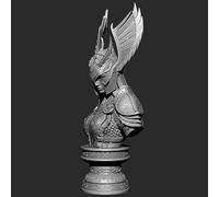 TRUEGRIS 55mm Resin Bust Model Kit Unpainted and Unassembled Resin Model //k7f6i14