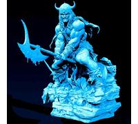 TRUEGRIS 90mm Ancient Tribal Warrior Resin Model Kit Unpainted and Unassembled //j8X2J5