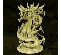 TRUEGRIS 95mm Ancient Hell Warrior Resin Model Kit Unpainted and Unassembled Resin Soldier Model //d1v6J2