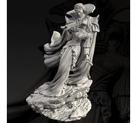 TRUEGRIS 95mm Ancient Hell Warrior Resin Model Kit Unpainted and Unassembled Resin Soldier Model //d1v6J5