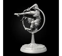 TRUEGRIS H75mm Sci-Fi Female Agent Resin Soldier Model Kit Unpainted and unassembled Resin Model kit //J9o3L1