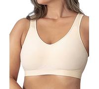 Truekind Shapermint Comfort Bra for Women - Wirefree - Beige - 3X-Large