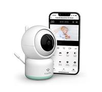 TrueLife NannyCam R3 Smart Indoor Surveillance Camera, Full HD Resolution Camera, Baby Monitor with Camera with Motion Detection, 2-Way Audio, Night Vision up to 10 m, up to 128 GB Memory on SD Card,