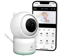 TrueLife NannyCam R3 Smart Indoor Surveillance Camera, Full HD Resolution Camera, Baby Monitor with Camera with Motion Detection, 2-Way Audio, Night Vision up to 10 m, up to 128 GB Memory on SD Card,