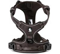 Truelove Adjustable No-Pull Dog Harness Reflective Vest, Brown, XL