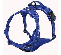 Truelove Adjustable No-Pull Dog Harness Reflective Vest, Royal Blue, L