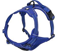 Truelove Adjustable No-Pull Dog Harness Reflective Vest, Royal Blue, M