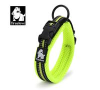 Truelove Air Mesh Padded Dog Collar Soft Reflective Adjustable Strong 2XS-3XL UK