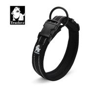 Truelove Air Mesh Padded Dog Collar Soft Reflective Adjustable Strong 2XS-3XL UK