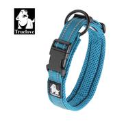 Truelove Air Mesh Padded Dog Collar Soft Reflective Adjustable Strong 2XS-3XL UK