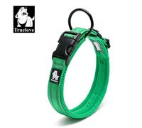 Truelove Air Mesh Padded Dog Collar Soft Reflective Adjustable Strong 2XS-3XL UK