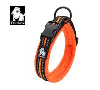 Truelove Air Mesh Padded Dog Collar Soft Reflective Adjustable Strong 2XS-3XL UK