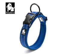 Truelove Air Mesh Padded Dog Collar Soft Reflective Adjustable Strong XS-2XL UK