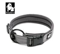 Truelove Air Mesh Padded Dog Collar Soft Reflective Adjustable Strong XS-2XL UK