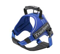 TrueLove Dog Harness No-pull Reflective Stitching Ensure Night Visibility, Outdoor Adventure Big Dog Harness Perfect Match Puppy Vest TLH5753 Now Available in 6 Colors 6 Sizes(Royal Blue,M)