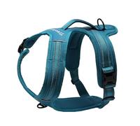 Truelove Dog Harness With Handle Soft Padded Pet Harness Vest,Reflective Material,Adventure Training,Strong Oxford Outer Layer for larger dogs TLH5551 (Blue,S)