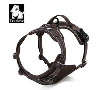 Truelove No-Pull Dog Harness Adjustable Padded Red Brown Purple XS S M L XL UK