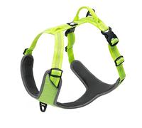 Truelove No-Pull Highly Reflective Breathable Dog Harness, Neon Yellow, S