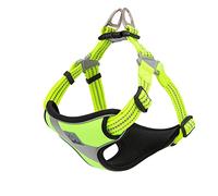 Truelove Step-in Dog Harness, Reflective, Breathable, Neon Yellow, S | Easy Wear, Balanced Chest Pressure, Adjustable, Lightweight, Small/Med Dogs, Cat Vest, Bright Colors, Outdoor Use, TLH5991