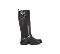 'Truely' Leather Knee High Boots Dune London Black 4