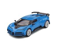 Truescale Miniatures Mini GT Bugatti Centodieci Blue (LHD) MGT00586-L 1:64 Scale Diecast Collectors Model Car for Kids