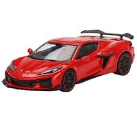 TrueScale Miniatures Mini GT Corvette Z06 2023 Torch Red (RHD) MGT00477-R