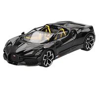 Truescale Miniatures Mini-GT MGT01058-L Bugatt W16 Mistral Black 2024 Scale 1/64 Model Car